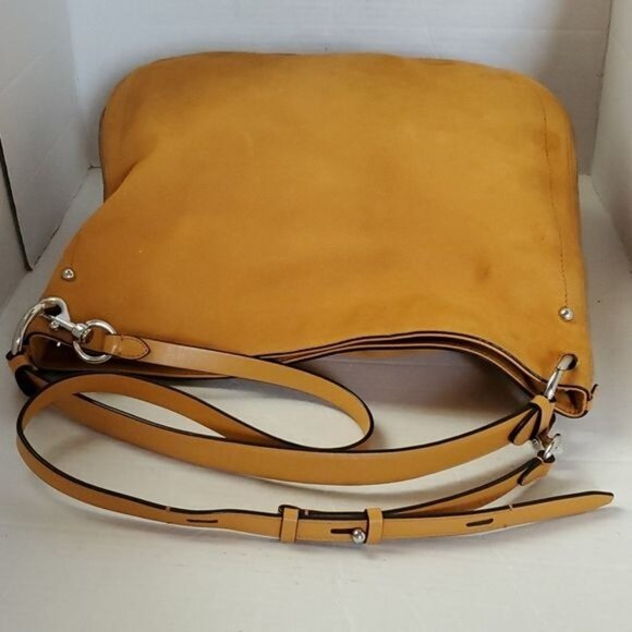 Rebecca Minkoff JODY CONVERTABLE Suede Hobo Crossbody Shoulder Tote WOMEN'S - Picture 10 of 16